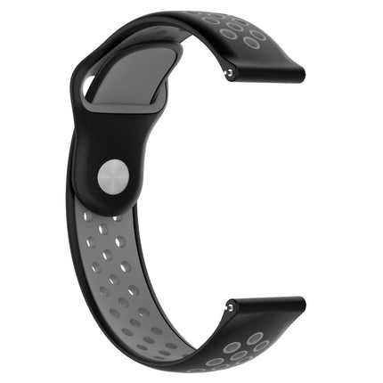 Zweifarbiges Sportuhrenarmband aus Silikon für Huawei Watch Series 1 18 mm