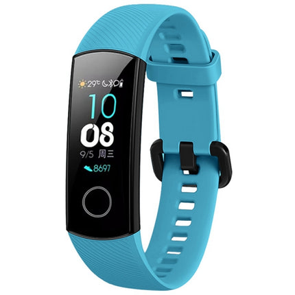 Solid Color Silicone Watch Band for Huawei Honor Band 4