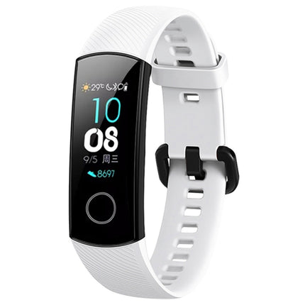 Solid Color Silicone Watch Band for Huawei Honor Band 4