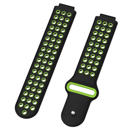Zweifarbiges Sportarmband aus Silikon für Garmin Forerunner 220 / Approach S5 / S20