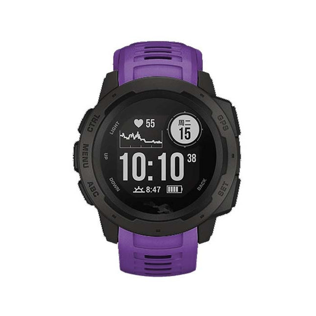 Silicone Watch Band for Garmin Instinct 22mm, Host not Included
