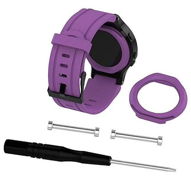 Silicone Sport Watch Band for Garmin Forerunner 225