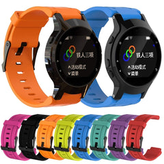 Silicone Sport Watch Band for Garmin Forerunner 225