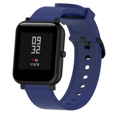 Silicone Glossy Sport Watch Band for Huami Amazfit Bip Lite Version 20mm