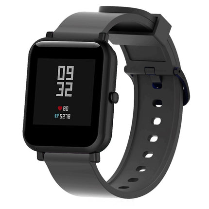 Correa deportiva de silicona brillante para reloj Huami Amazfit Bip Lite versión 20 mm
