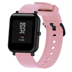 Silicone Glossy Sport Watch Band for Huami Amazfit Bip Lite Version 20mm