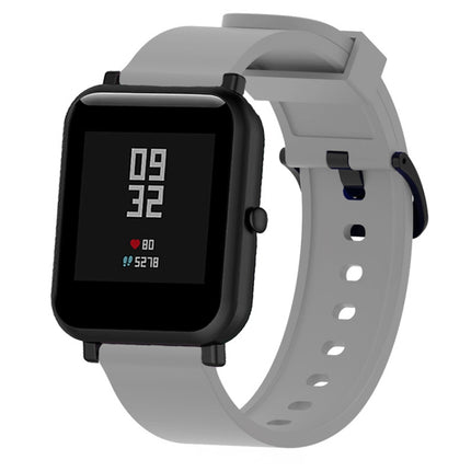 Correa deportiva de silicona brillante para reloj Huami Amazfit Bip Lite versión 20 mm