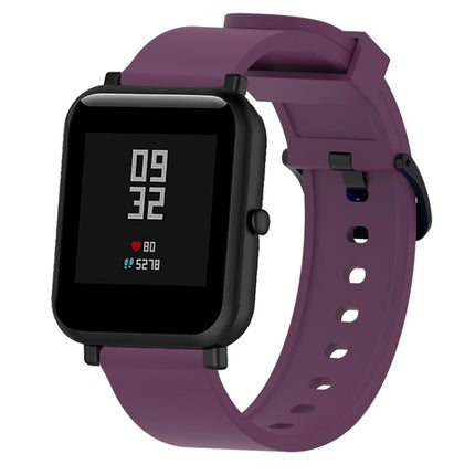 Correa deportiva de silicona brillante para reloj Huami Amazfit Bip Lite versión 20 mm