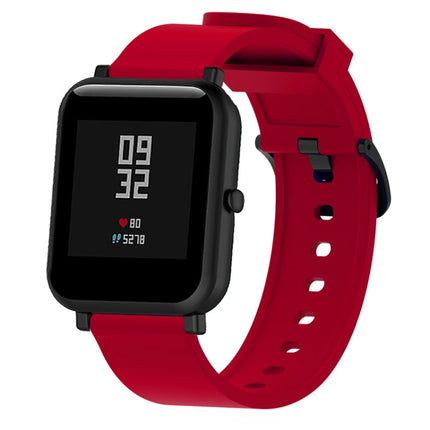 Correa deportiva de silicona brillante para reloj Huami Amazfit Bip Lite versión 20 mm
