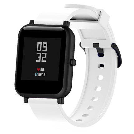 Correa deportiva de silicona brillante para reloj Huami Amazfit Bip Lite versión 20 mm
