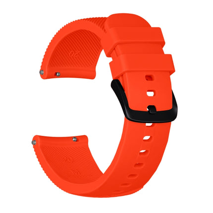 Correa de reloj de silicona con textura Crazy Horse para Huami Amazfit Bip Lite versión 20 mm