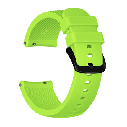 Correa de reloj de silicona con textura Crazy Horse para Huami Amazfit Bip Lite versión 20 mm