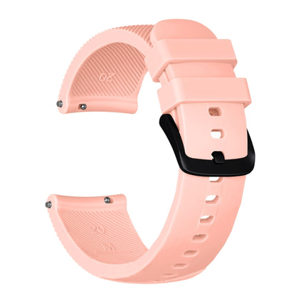 Correa de reloj de silicona con textura Crazy Horse para Huami Amazfit Bip Lite versión 20 mm