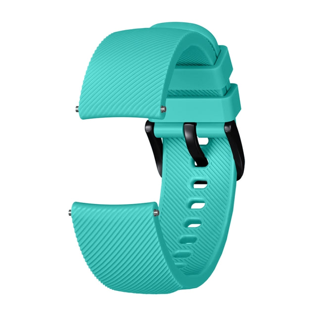 Correa de reloj de silicona con textura Crazy Horse para Huami Amazfit Bip Lite versión 20 mm