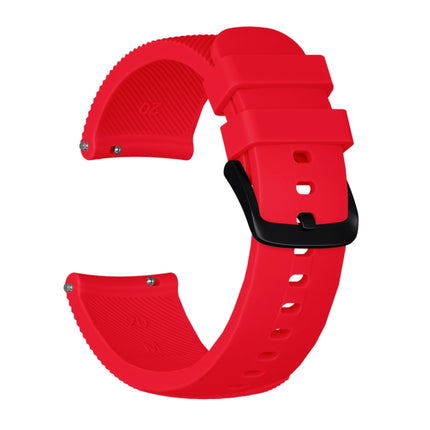 Correa de reloj de silicona con textura Crazy Horse para Huami Amazfit Bip Lite versión 20 mm