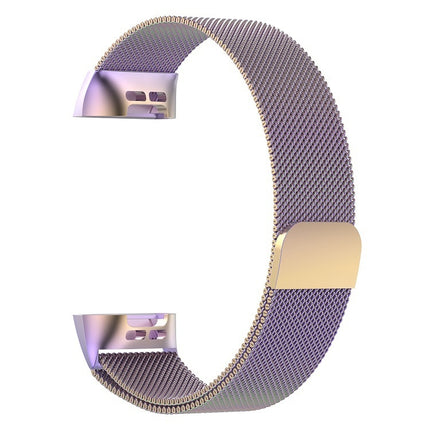 Magnet-Uhrenarmband aus Edelstahl für FITBIT Charge 3, Größe: Klein, 187 x 18 mm