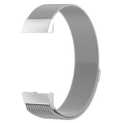 Stainless Steel Magnet Watch Band for FITBIT Charge 3, Size:Large, 217x18mm
