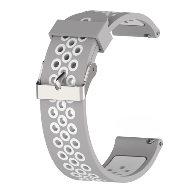 Double Colour Silicone Sport Watch Band for Xiaomi Huami Amazfit Bip Lite Version 20mm