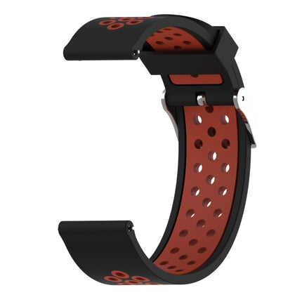Correa de reloj deportiva de silicona de dos colores para Xiaomi Huami Amazfit Bip Lite versión 22 mm