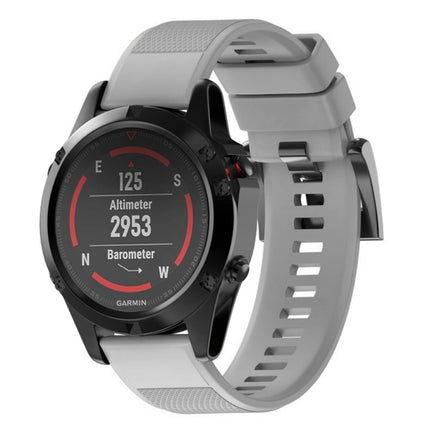 Quick Removable Silicone Watch Band for Fenix 5 22mm