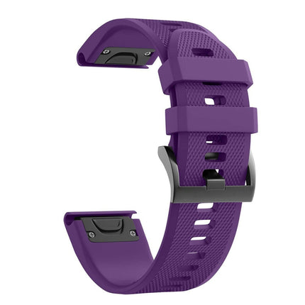 Quick Removable Silicone Watch Band for Fenix 5 22mm