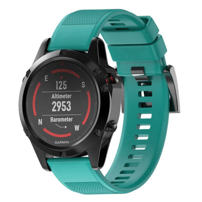 Correa de silicona extraíble de 26 mm para Fenix ​​5X, para Fenix ​​5X de 26 mm