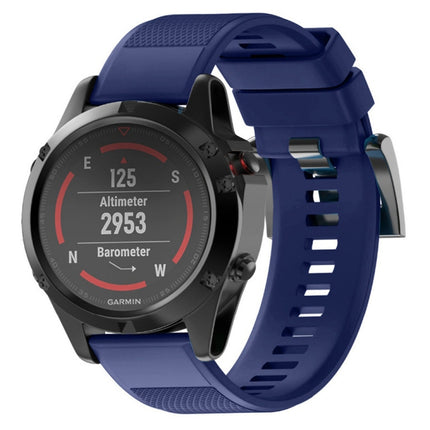 Correa de silicona extraíble de 26 mm para Fenix ​​5X, para Fenix ​​5X de 26 mm