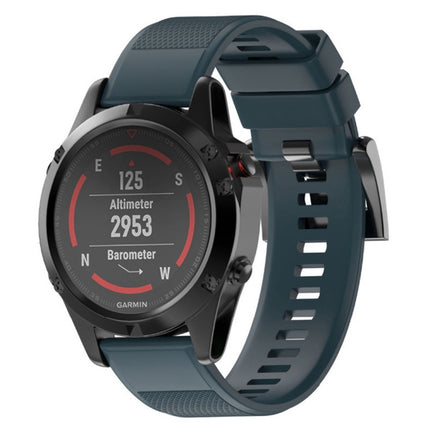 Correa de silicona extraíble de 26 mm para Fenix ​​5X, para Fenix ​​5X de 26 mm