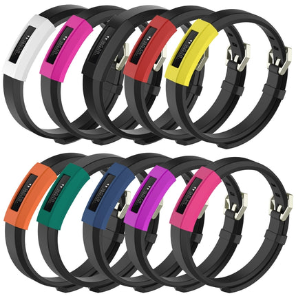 Einfarbige Silikon-Uhrenschutzhülle für FITBIT Alta / HR