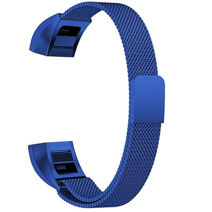 Correa de reloj con imán de acero inoxidable para FITBIT Alta, tamaño grande, 170-236 mm