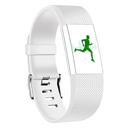 Square Pattern Adjustable Sport Watch Band for FITBIT Charge 2, Size: S, 10.5x8.5cm, S, Purple, S, Cyan, S, Pink, S, Red, S, Green, S, Rose Red, S, Grey, S, Sky Blue, S, Blue, S, White, S, Aurora Blue, S, Black, S, Light Pink, S, Mint Green, Coral Red ...