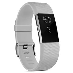 Square Pattern Adjustable Sport Watch Band for FITBIT Charge 2, Size: L, 12.5x8.5cm, L, Sky Blue, L, Blue, L, White, L, Aqua Blue, L, Light Grey, L, Black, L, Light Pink, L, Coffee, L, Light Purple, L, Champagne Gold, L, Mint Green, L, Coral Red