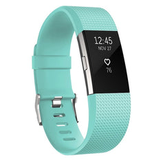 Square Pattern Adjustable Sport Watch Band for FITBIT Charge 2, Size: L, 12.5x8.5cm, L, Sky Blue, L, Blue, L, White, L, Aqua Blue, L, Light Grey, L, Black, L, Light Pink, L, Coffee, L, Light Purple, L, Champagne Gold, L, Mint Green, L, Coral Red