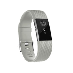 Diamond Pattern Adjustable Sport Watch Band for FITBIT Charge 2, Size: S, 10.5x8.5cm, S