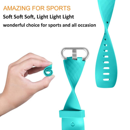 Diamond Pattern Adjustable Sport Watch Band for FITBIT Charge 2, Size: L, 12.5x8.5cm, L