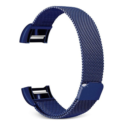 Smart Watch Stainless Steel Watch Band for FITBIT Charge 2, Size: L, Size: L