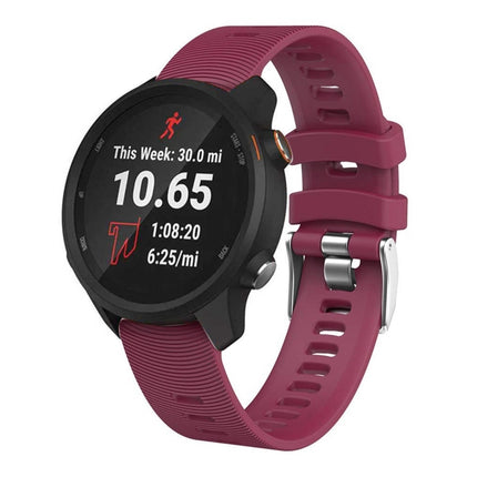 Correa de silicona para reloj inteligente Garmin Forerunner 245