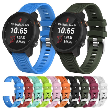 Correa de silicona para reloj inteligente Garmin Forerunner 245