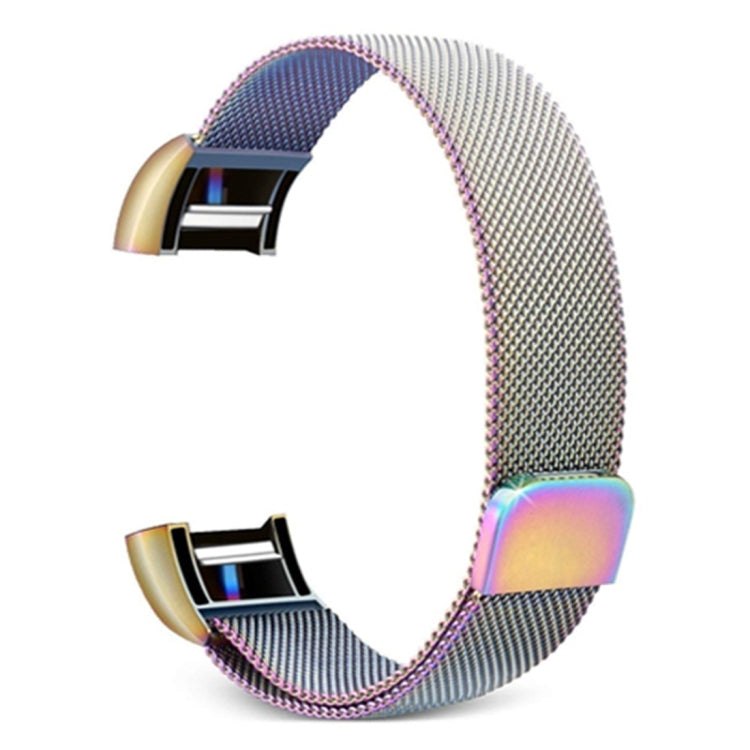 Smart Watch Edelstahl-Uhrenarmband für FITBIT Charge 2, Größe: S, Größe: S