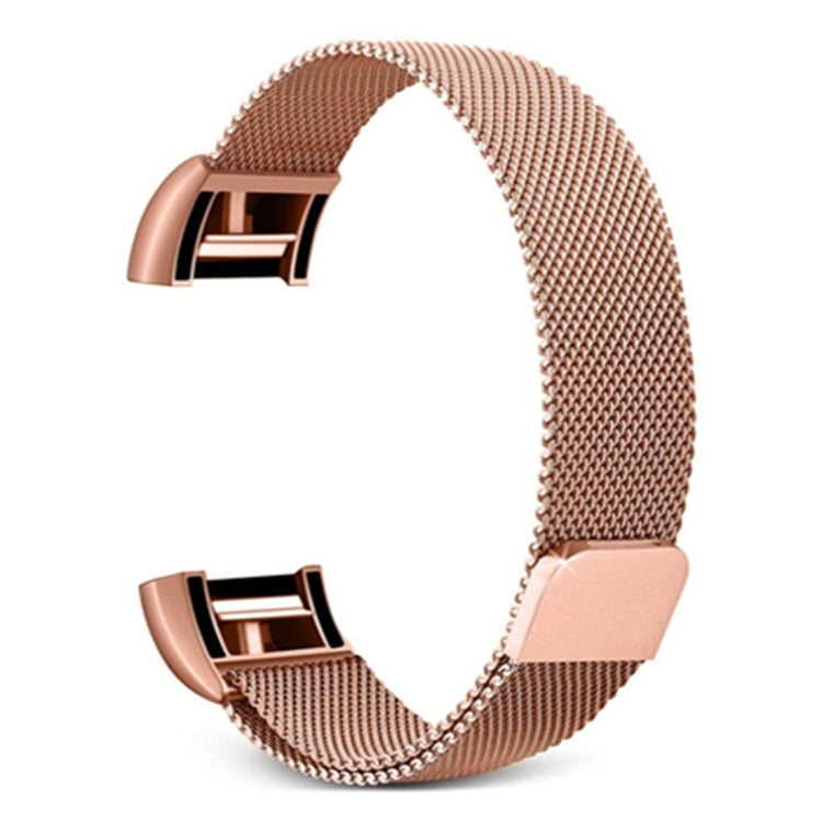 Smart Watch Edelstahl-Uhrenarmband für FITBIT Charge 2, Größe: S, Größe: S