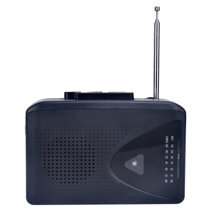 TON009 Stereo Cassette Tape Player FM/AM Radio with External Speaker, TON009