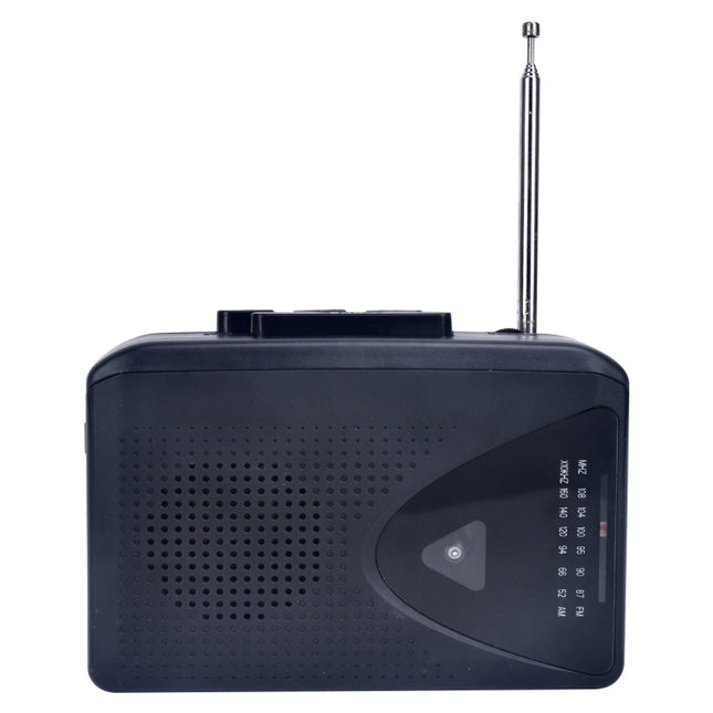 TON009 Stereo Cassette Tape Player FM/AM Radio with External Speaker, TON009