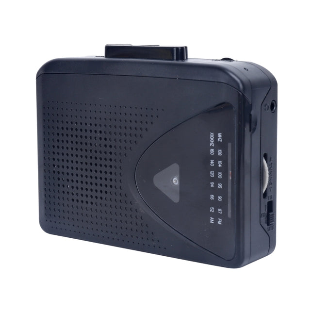 TON009 Stereo Cassette Tape Player FM/AM Radio with External Speaker, TON009