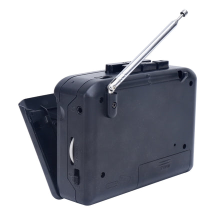 TON009 Stereo Cassette Tape Player FM/AM Radio with External Speaker, TON009