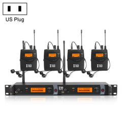 XTUGA IEM1200 Wireless Transmitter 4 Bodypack Stage Singer In-Ear Monitor System, Transmitter 4 Bodypack