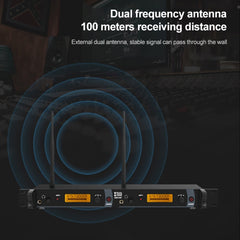 XTUGA IEM1200 Drahtlose Empfänger Bodypack Bühne Sänger Ohr Monitor System, Empfänger Bodypack