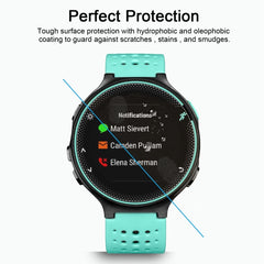 2 PCS ENKAY Hat-Prince for Garmin Forerunner 235 Smart Watch 0.2mm 9H Surface Hardness 2.15D Explosion-proof Tempered Glass Screen Film