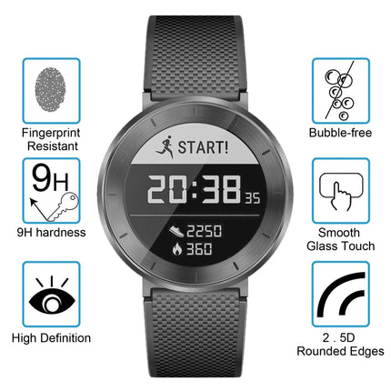 2 PCS ENKAY Hat-Prince for Huawei Honor S1 Smart Watch 0.2mm 9H Surface Hardness 2.15D Explosion-proof Tempered Glass Screen Film
