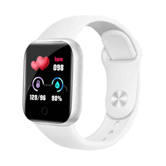 Y68 1.44 inch Smart Watch, Support Heart Rate Blood Pressure Blood Oxygen Monitoring, Y68 Pink, Y68 White, Y68 Silver Black, Y68 Black