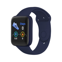 Y68M 1.44 inch Smart Watch, Support Heart Rate Blood Pressure Blood Oxygen Monitoring